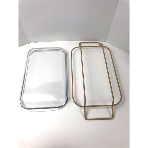 Contempo Oven to Table Roaster W/Metal Server in Almond Color 3 Quart in Org Box - Picture 8 of 12